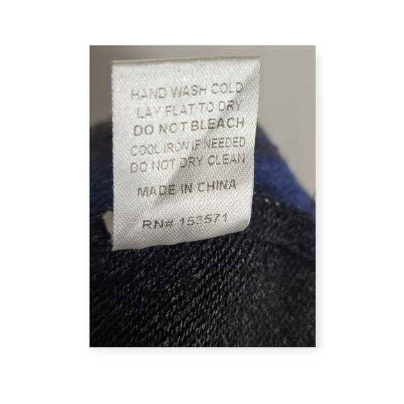 NWT Oli & Hali Oversized Plaid Hooded Button Down Shacket S Blue Gray Shirt Jack - Picture 8 of 8